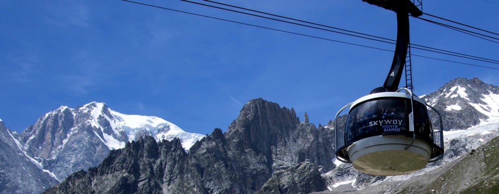 Panorama Helbronner - 3466 m Copyright Antonio Furingo